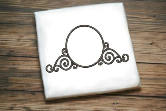 Elegant Scrollwork Frame