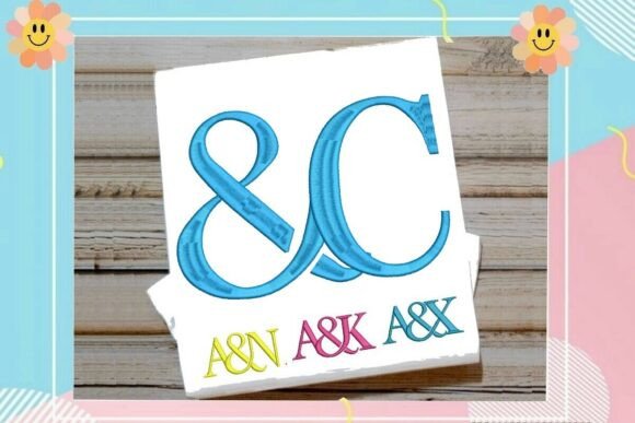 Interlocking Ampersand Letter C Monogram