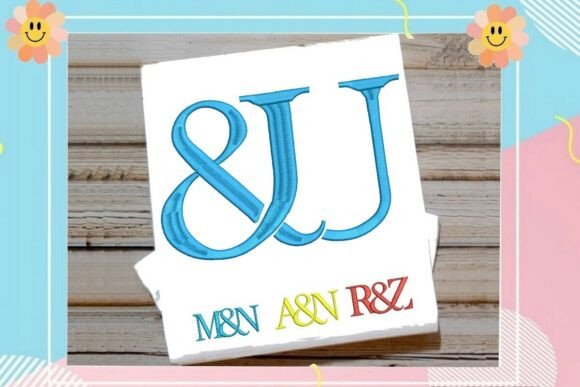 Interlocking Ampersand Letter U Monogram