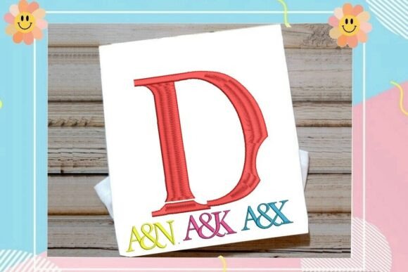 Letter D Split Monogram Logo