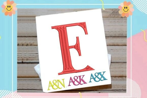Letter E Split Monogram Logo