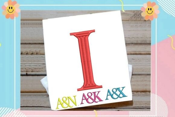 Letter I Split Monogram Logo