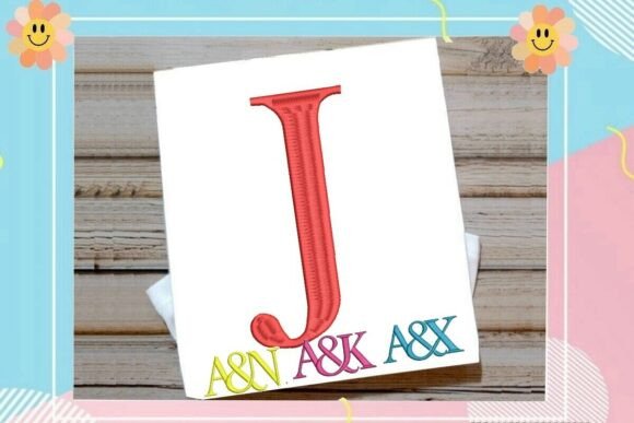 Letter J Split Monogram Logo