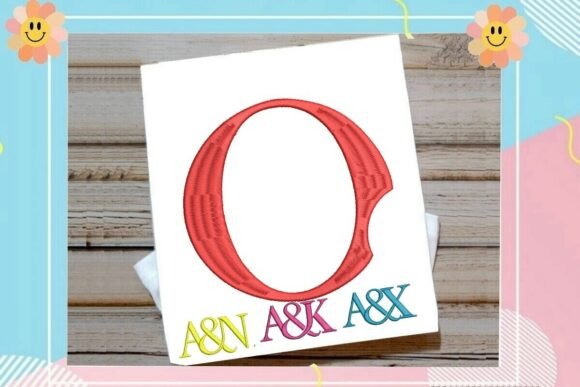 Letter O Split Monogram Logo