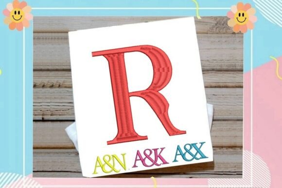Letter R Split Monogram Logo
