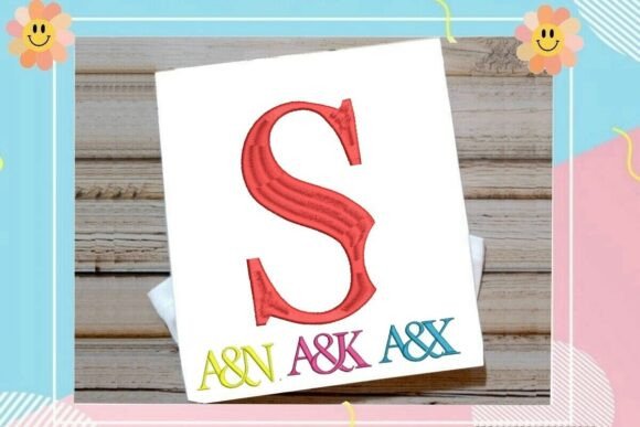 Letter S Split Monogram Logo