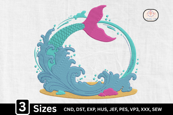 Ocean Mermaid Tail
